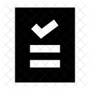 Checklist  Icon