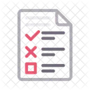 Checklist Document File Icon