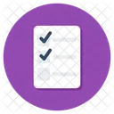 Checklist  Icon