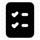 Checklist  Icon