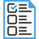 Checklist Document Task Icon