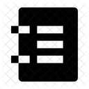 Checklist Notebook Note Icon