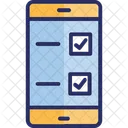 Checklist Mobile Assistance Online Testing Icon