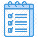 Checklist Notepads Notebook Icon