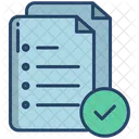 Checklist Budget List Finacial List Icon