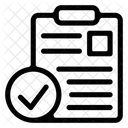 Checklist  Icon