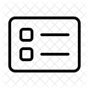 Checklist  Icon