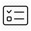Checklist  Icon