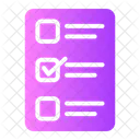 Checklist  Icon