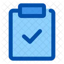 Checklist Clipboard Results アイコン