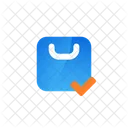 Checklist Item Bag Ecommerce Cart Icon