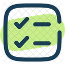 Checklist Minimalistic  Icon