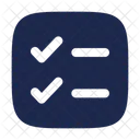 Checklist Minimalistic Task Clipboard Icon