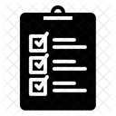 Checklist note  Icon