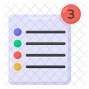 Checklist Notifications  Icon