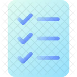 Checklist of completed tasks  Icon