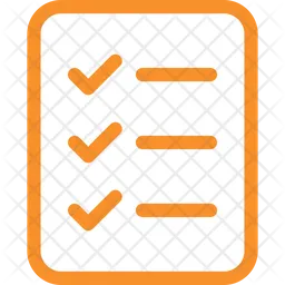 Checklist Of Completed Tasks  Icon