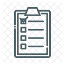Checklist Paper  Icon