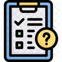 Checklist Question  Icon