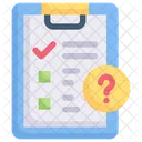 Checklist Question  Icon
