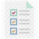 Checklist Report Checklist Shopping List Icon