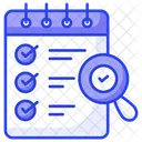 Checklist Verification Task Icon