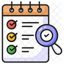 Checklist Verification Task Icon