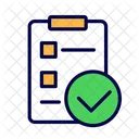 Checklist Checkmark Accept Icon