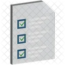 Checkliste  Symbol