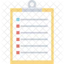 Checkliste Zwischenablage Aufgabe Icon
