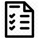 Checkliste Aufgaben Zu Erledigen Icon