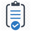 Audit Checkliste Zwischenablage Symbol