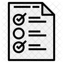 Checkliste  Symbol