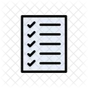 Checkliste  Symbol