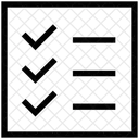 Checkliste  Symbol