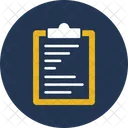 Checkliste Zwischenablage Memo Icon