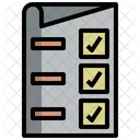 Checkliste  Symbol