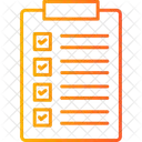 Checkliste  Symbol