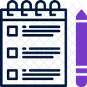 Checkliste To Do Liste Aufgabenliste Icon