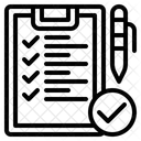 Checkliste  Symbol