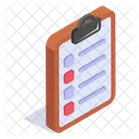 Checkliste Aufgabe Management Symbol