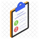 Checkliste Aufgabe Management Symbol