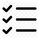 Checkliste  Symbol