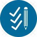 Edit Checkmark Pencil Icon