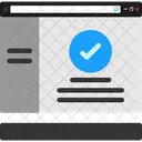 Checkmark Tick Validate Icon