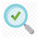 Magnifiers Checkmark Done Icon