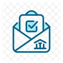 Checkmark and envelope  Icon