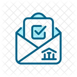 Checkmark and envelope  Icon