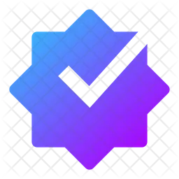 Checkmark Badge  Icon