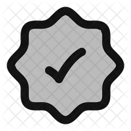 Checkmark Badge  Icon